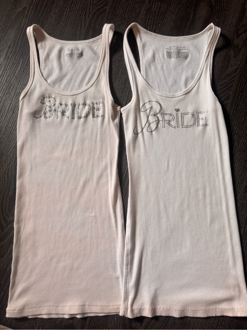 VS Bride Rhinestone Tank - White - Picture 2 of 2